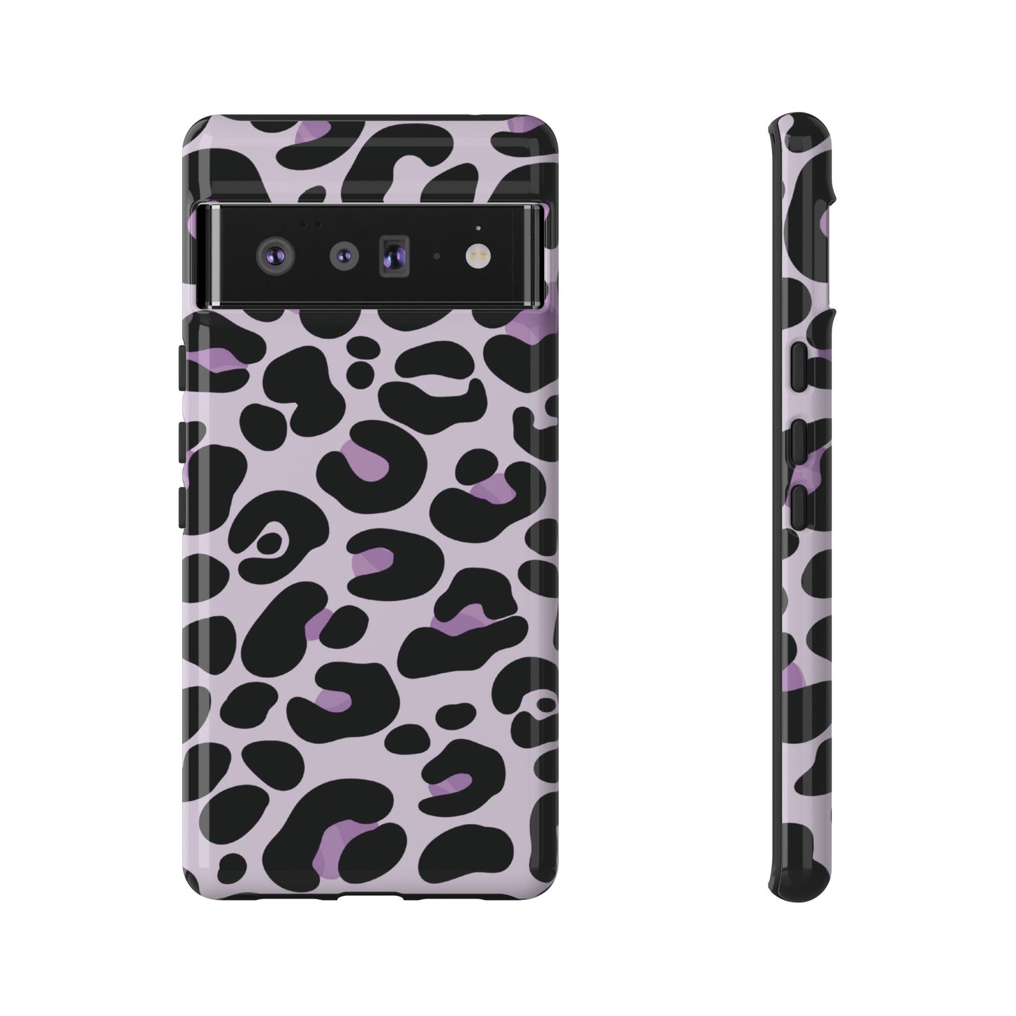 Pretty Lavender Leopard Print Phone Case