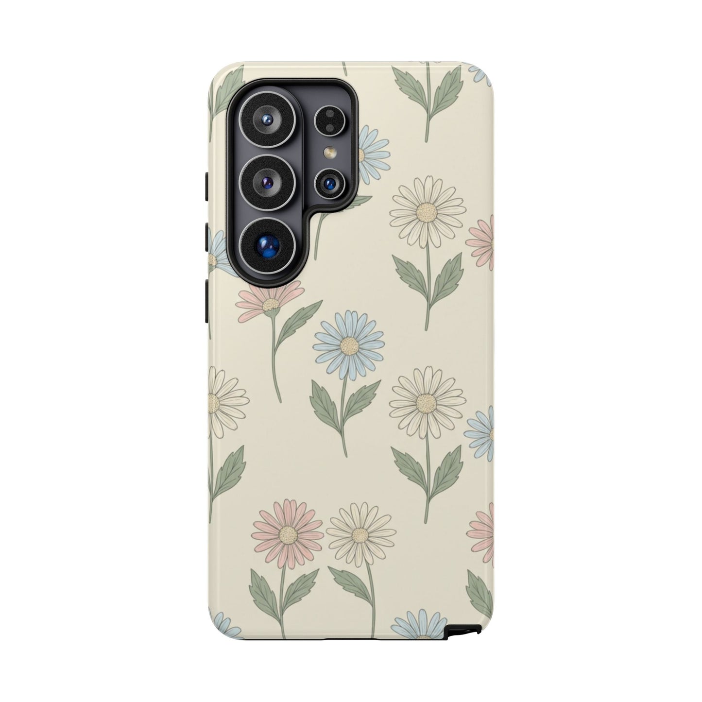 Pretty Pastel Daisy Pattern Phone Case