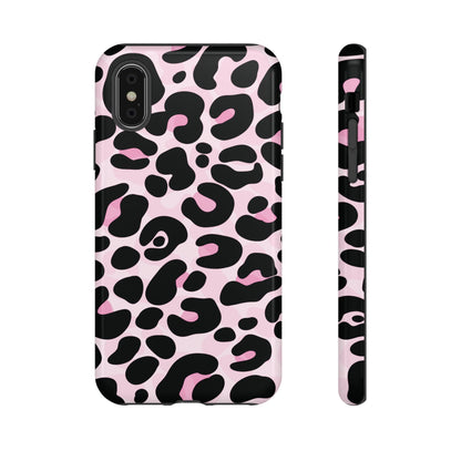 Sassy Pink Leopard Print Phone Case