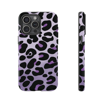 Pretty Lavender Leopard Print Phone Case