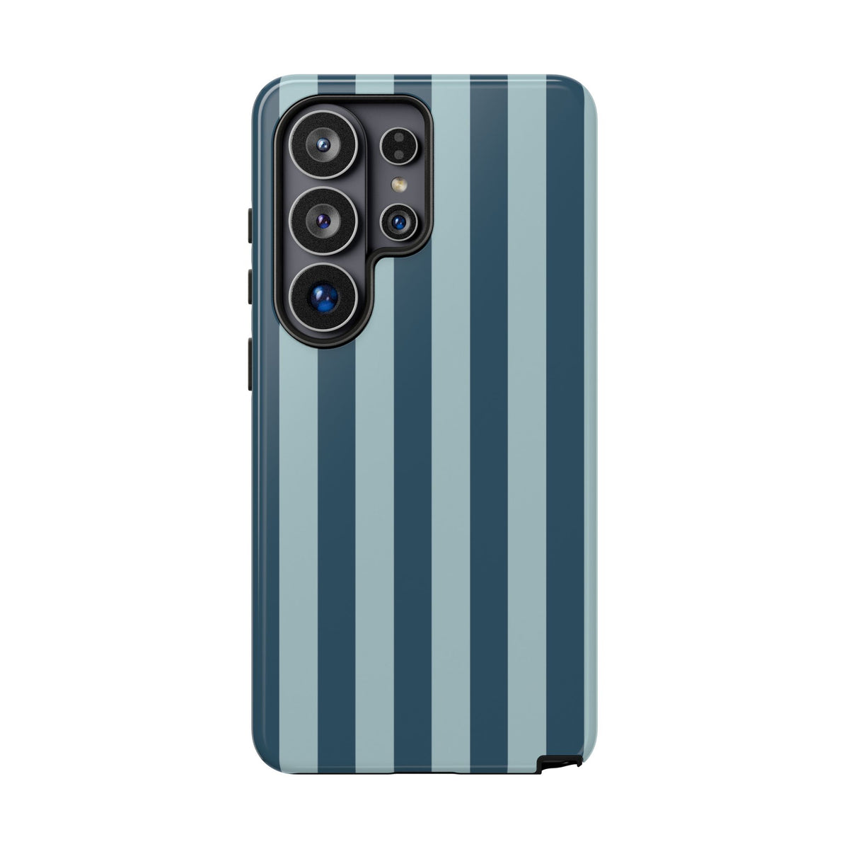 Blue Stripe Pattern Phone Case - Blue Phone Case - Samsung Galaxy S26 Ultra / Glossy
