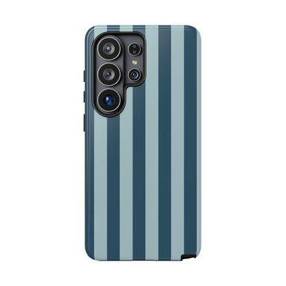 Blue Stripe Pattern Phone Case - Blue Phone Case - Samsung Galaxy S26 Ultra / Glossy