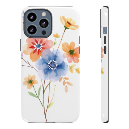 Boho Chic Watercolour Bouquet Pattern Phone Case