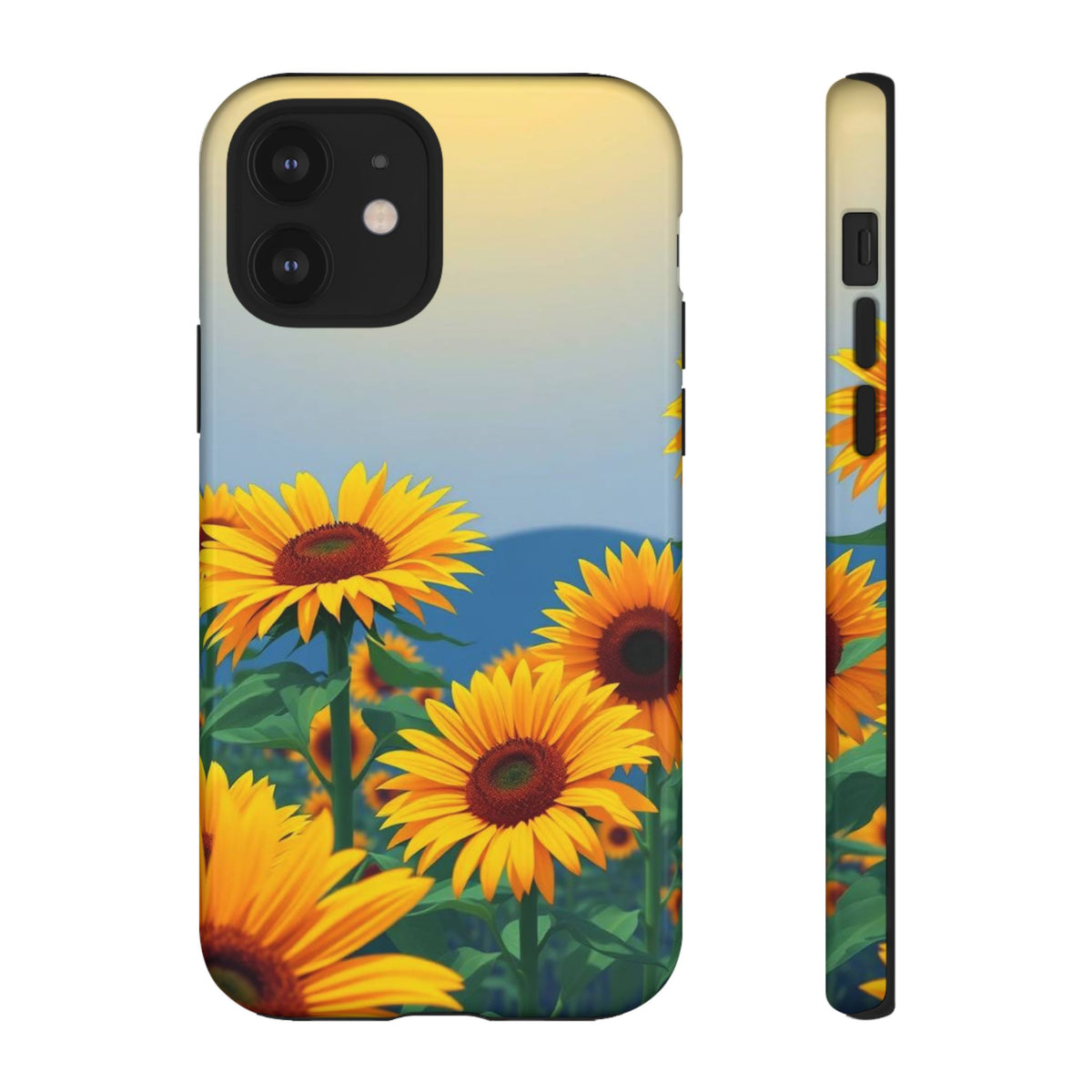 Sunflowers Design Phone Case - Multicolor Phone Case - iPhone 12 / Glossy