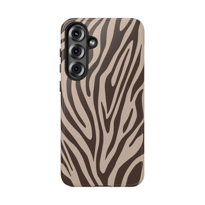 Boutique Mocha Tiger Print Phone Case