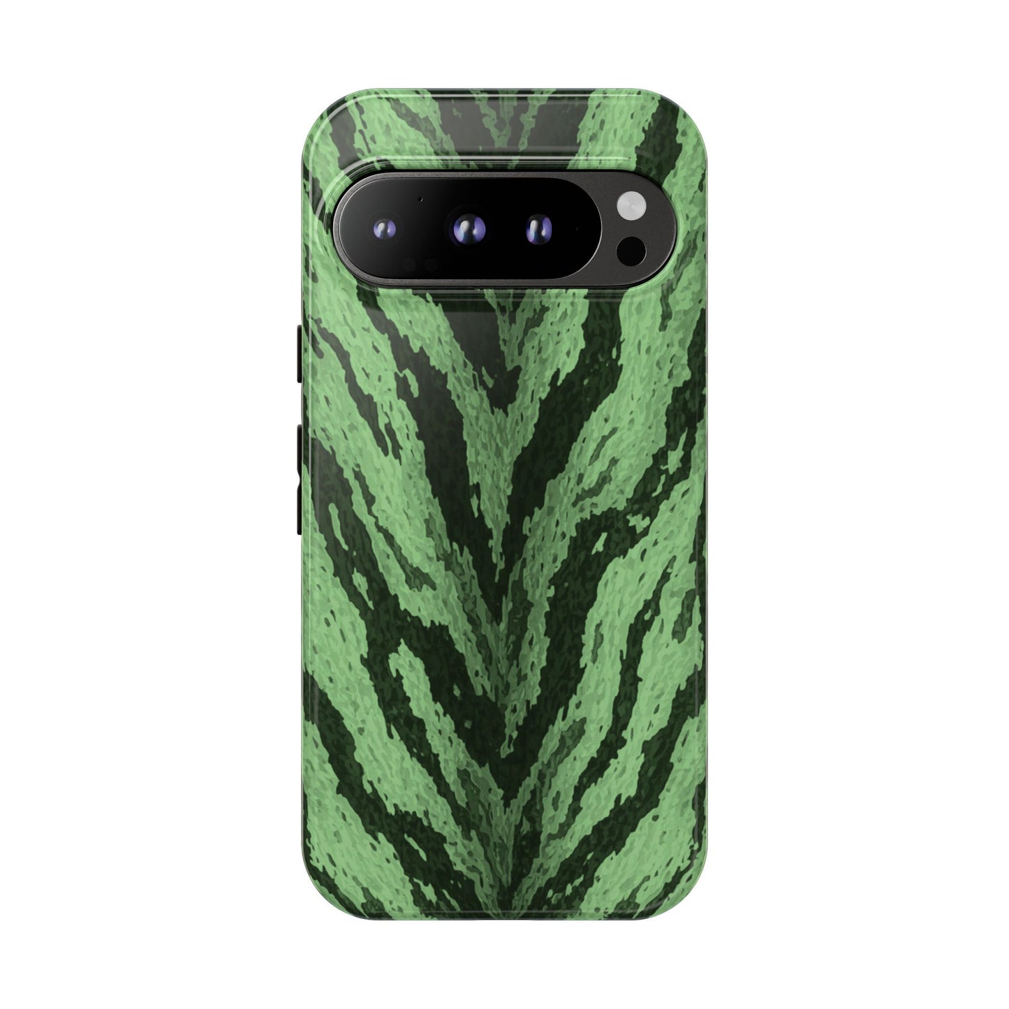 Sage Tiger Print Phone Case