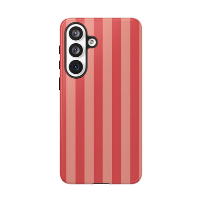 Light Pink Stripe Pattern Phone Case - Pink Phone Case - Samsung Galaxy S26 Plus / Glossy