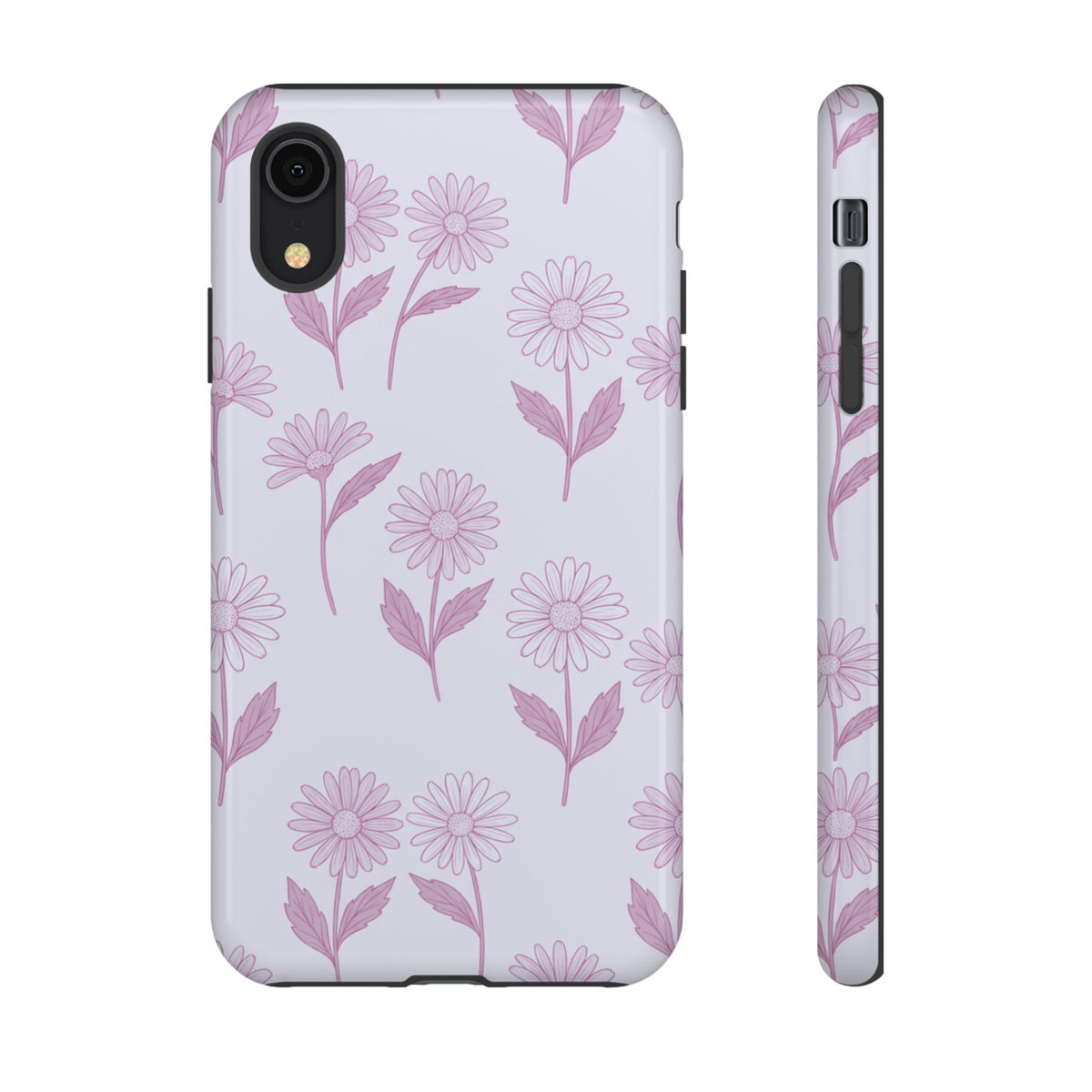 Pretty Lilac Daisy Pattern Phone Case