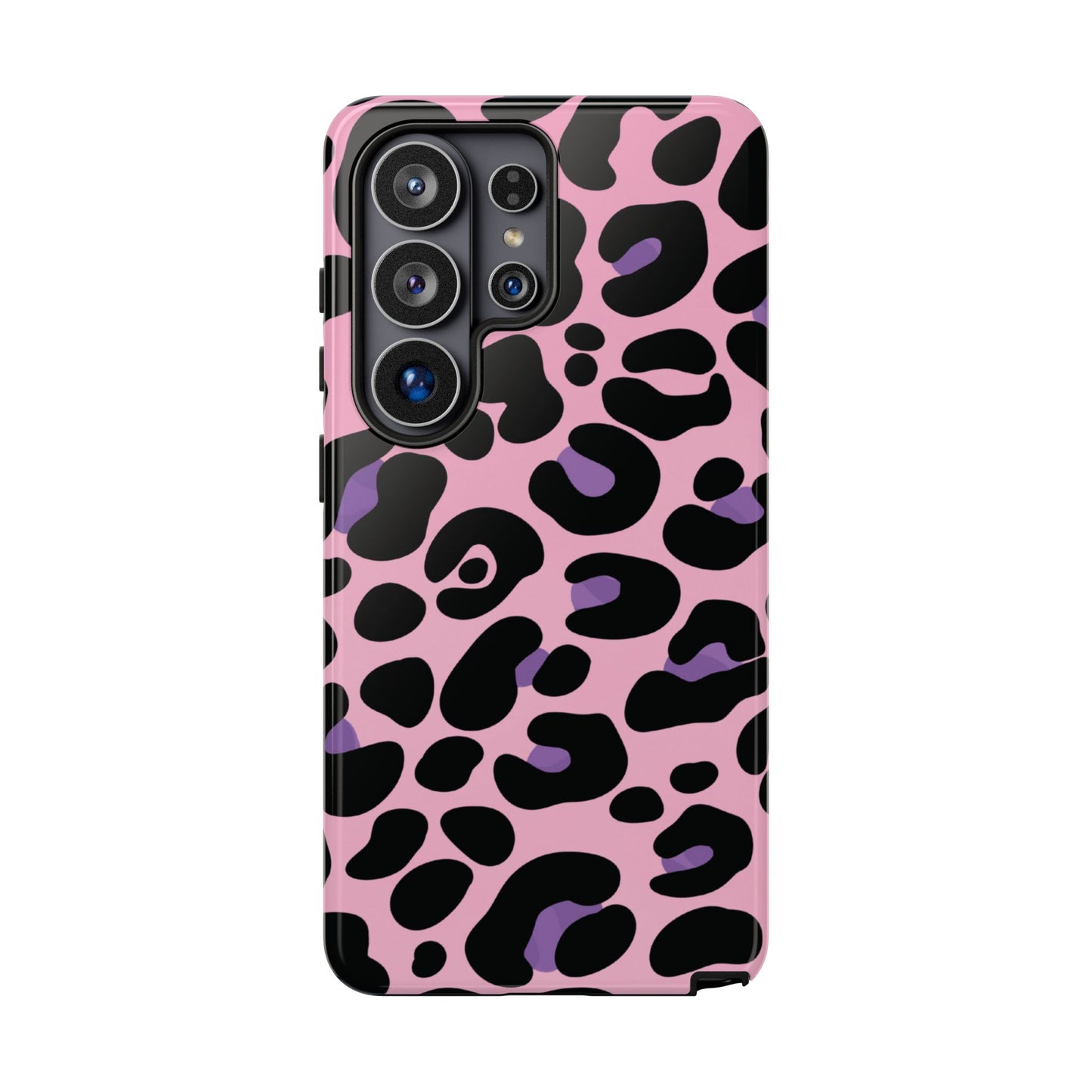 Pretty Pink & Lavender Leopard Print