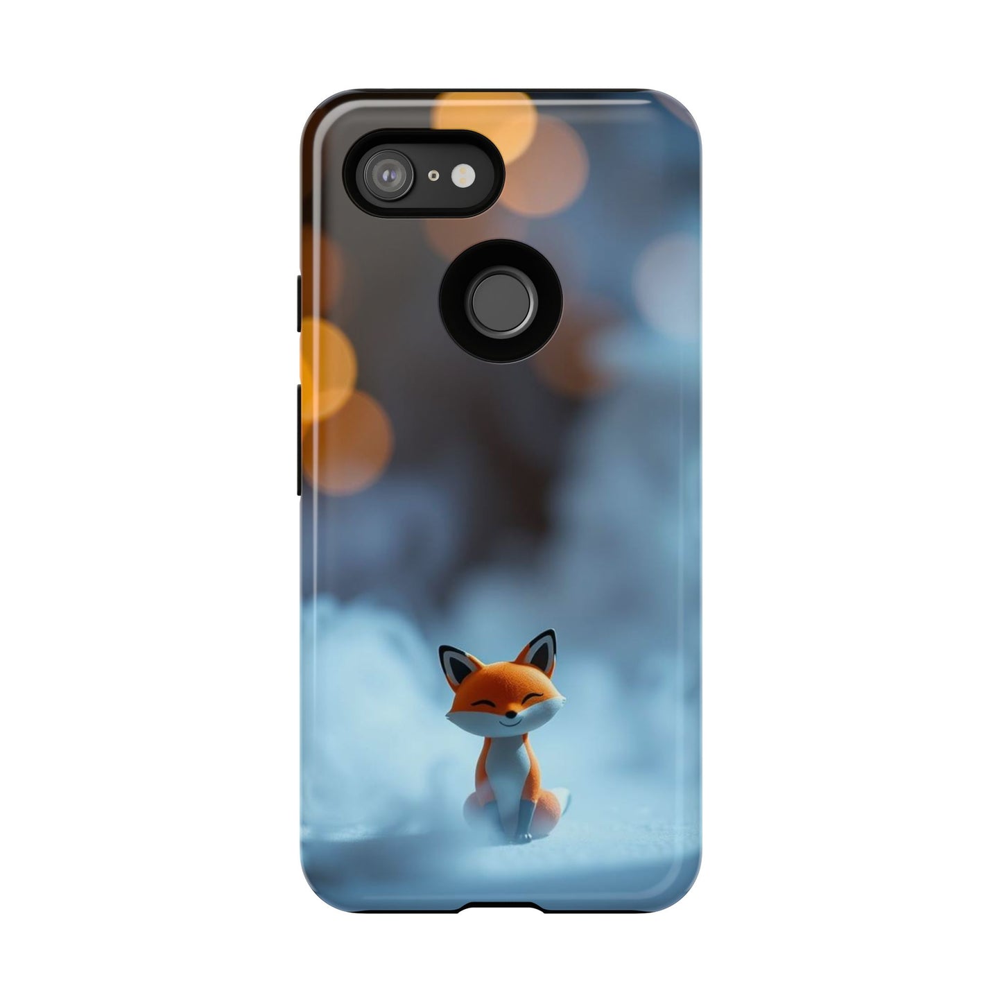 Cute Misty Fox Design Phone Case