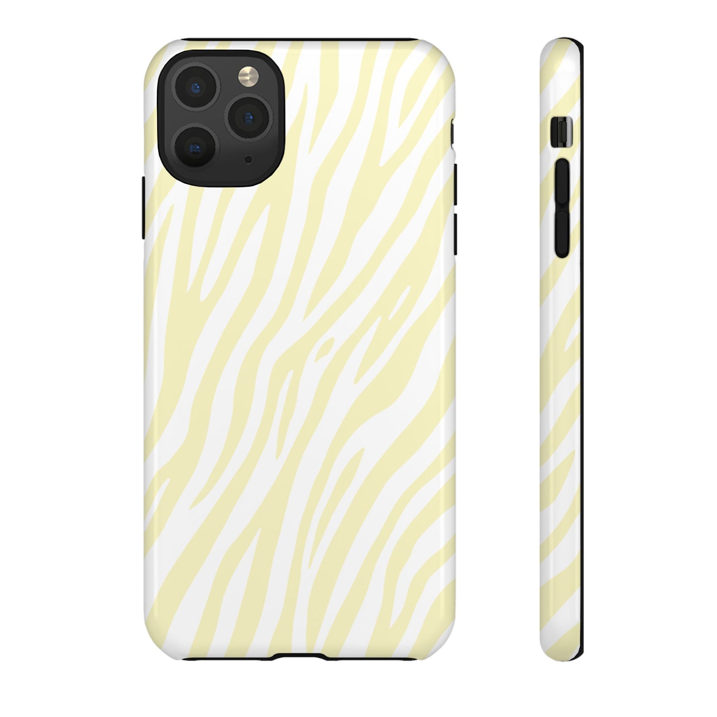 Buttercream Tiger Print Phone Case