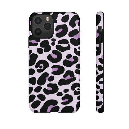 Pretty Lavender Leopard Print Phone Case