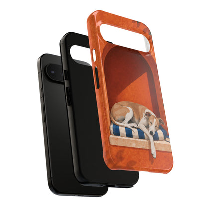 Whippet Siesta Nook Phone Case - Multicolor Phone Case