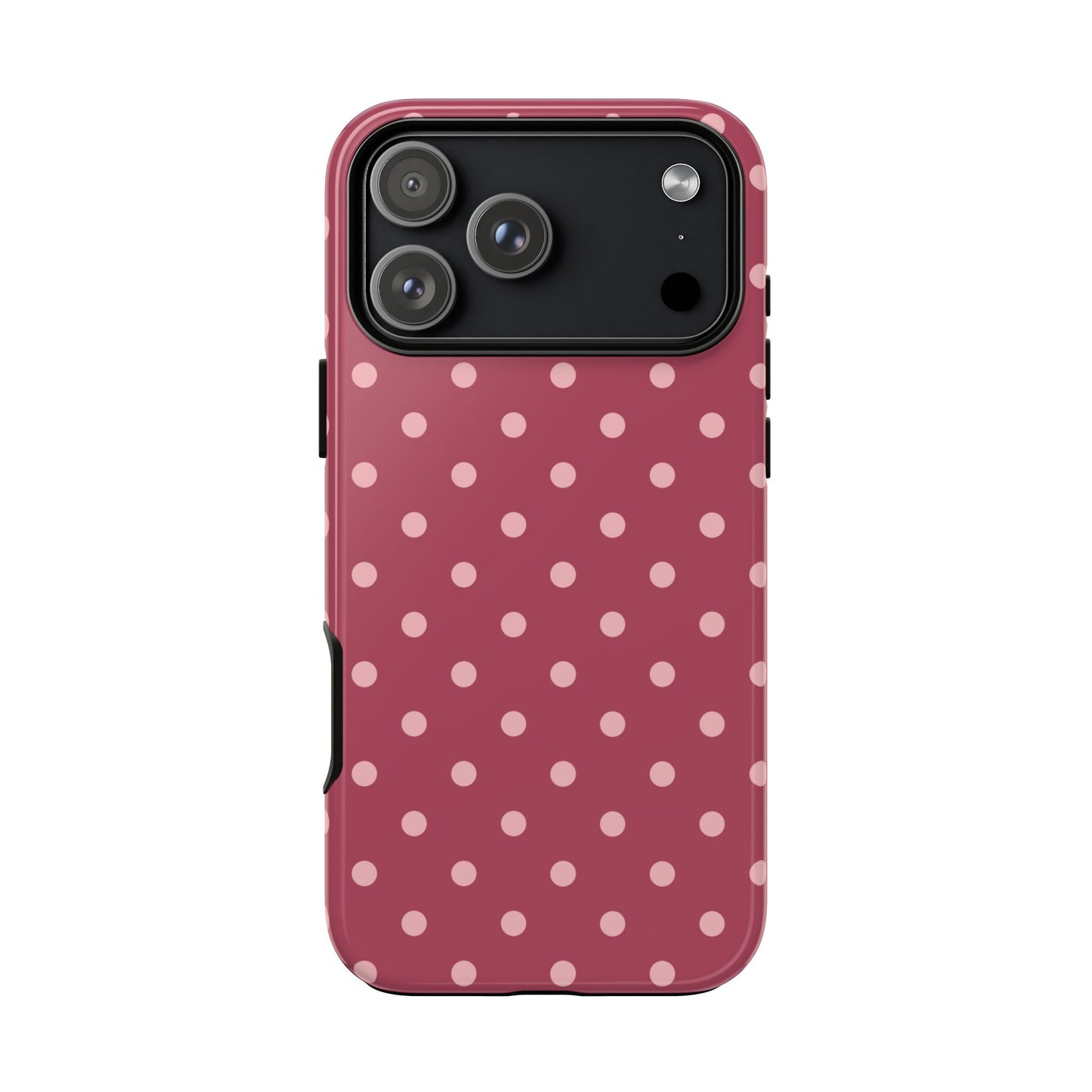 Pink Dot Pattern Phone Case