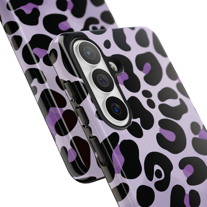 Pretty Lavender Leopard Print Phone Case