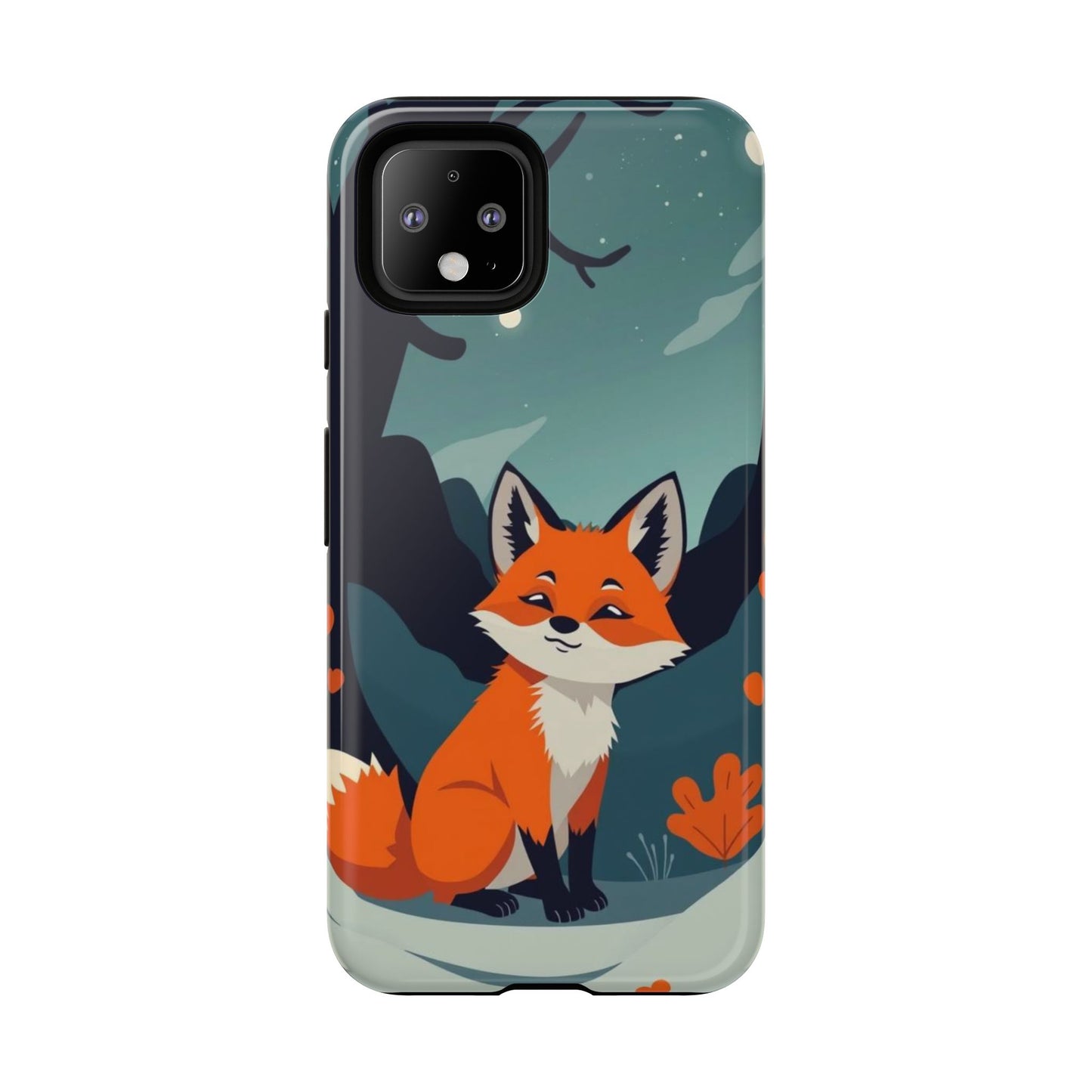 Cute Fox Design Phone Case