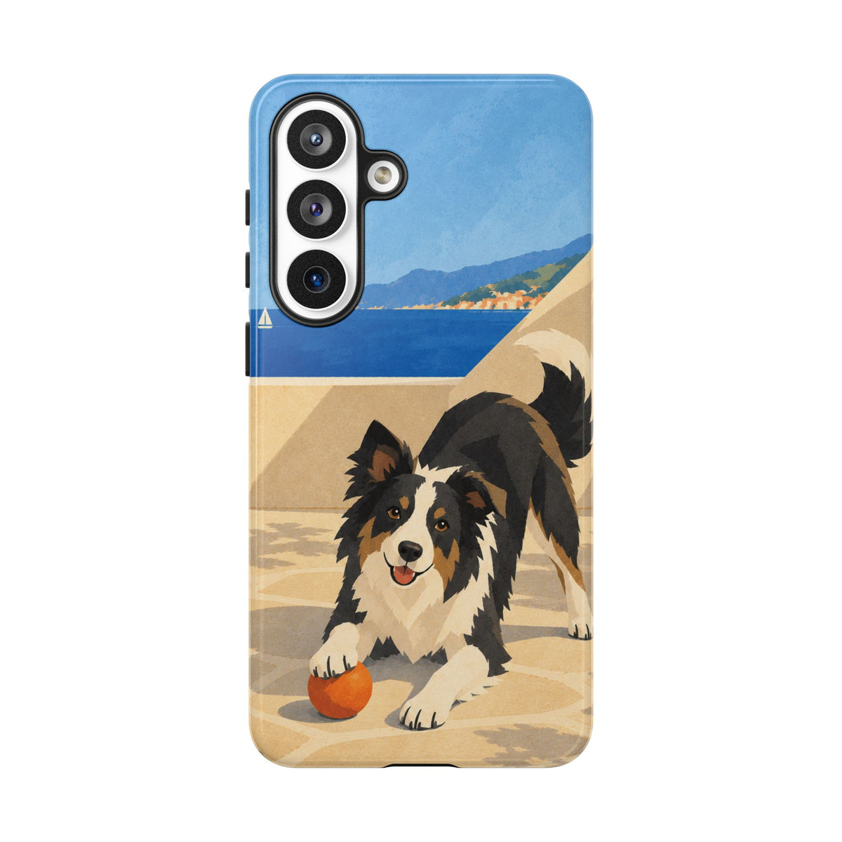 Border Collie One More Throw Phone Case - Multicolor Phone Case - Samsung Galaxy S26 Plus / Glossy