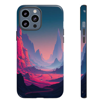 iPhone 13 Pro Max / Glossy Phone Case - Alien Vista Design Phone Case