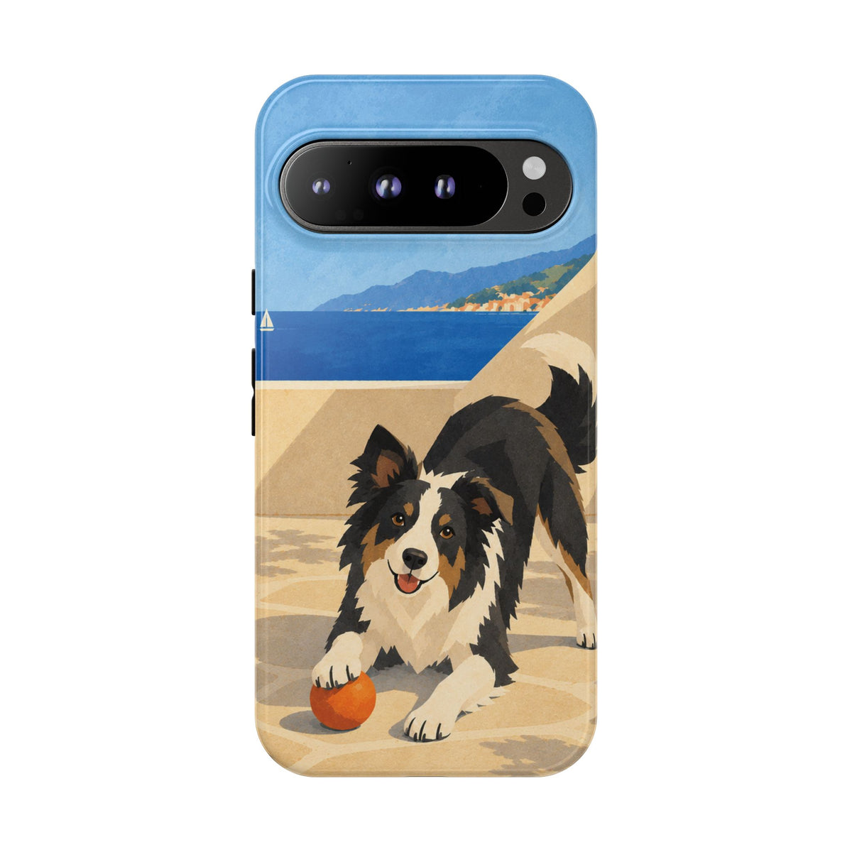 Border Collie One More Throw Phone Case - Multicolor Phone Case - Google Pixel 9 Pro XL / Glossy