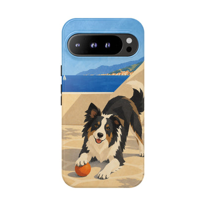 Border Collie One More Throw Phone Case - Multicolor Phone Case - Google Pixel 9 Pro XL / Glossy