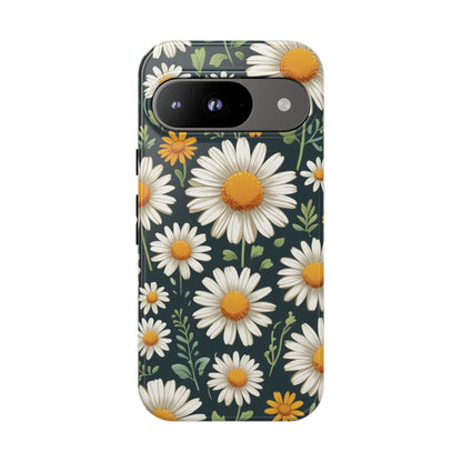 Google Pixel 9 / Glossy Phone Case - Daisies Floral Pattern 3 Phone Case