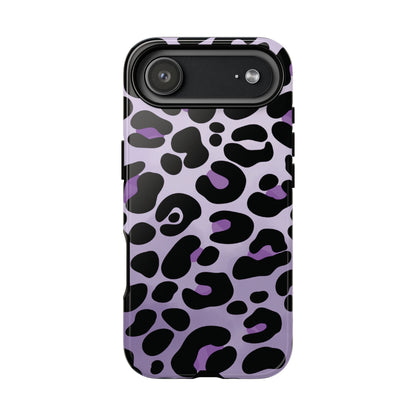 Pretty Lavender Leopard Print Phone Case