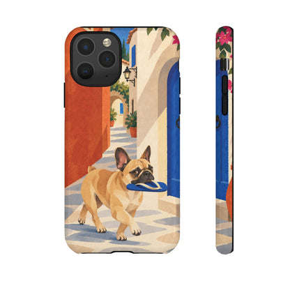 French Bulldog Quiet Lane Phone Case - Multicolor Phone Case - iPhone 11 Pro / Glossy