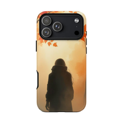 iPhone 17 Pro Max / Glossy Phone Case - Watercolour Mysterious Woman Phone Case