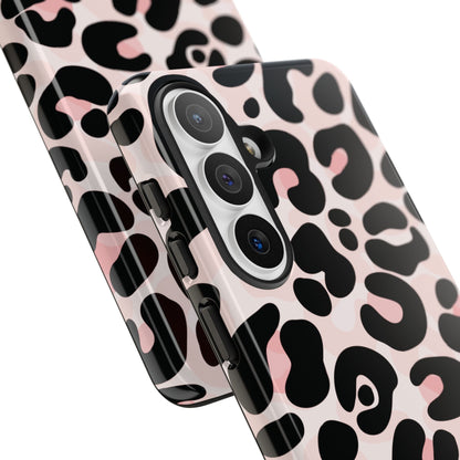 Cute Blush Leopard Print Phone Case