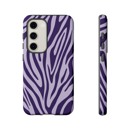 Boutique Lavender Tiger Print Phone Case