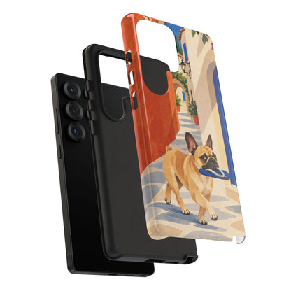 French Bulldog Quiet Lane Phone Case - Multicolor Phone Case