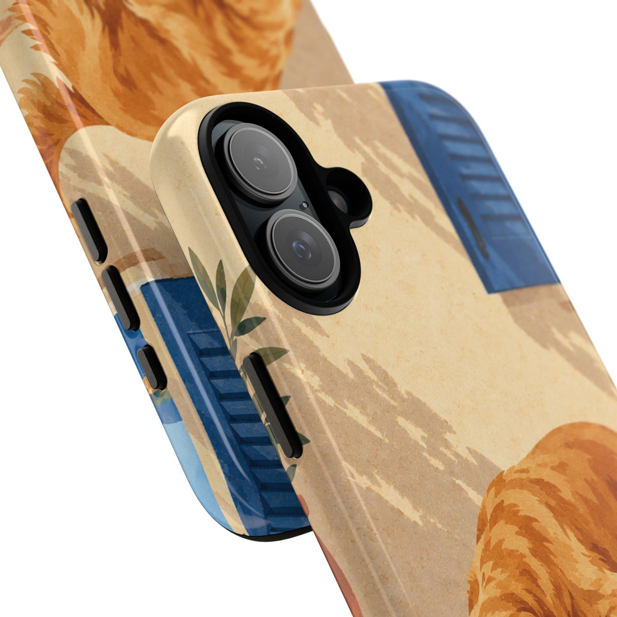 Cocker Spaniel Scent Trail Phone Case - Multicolor Phone Case