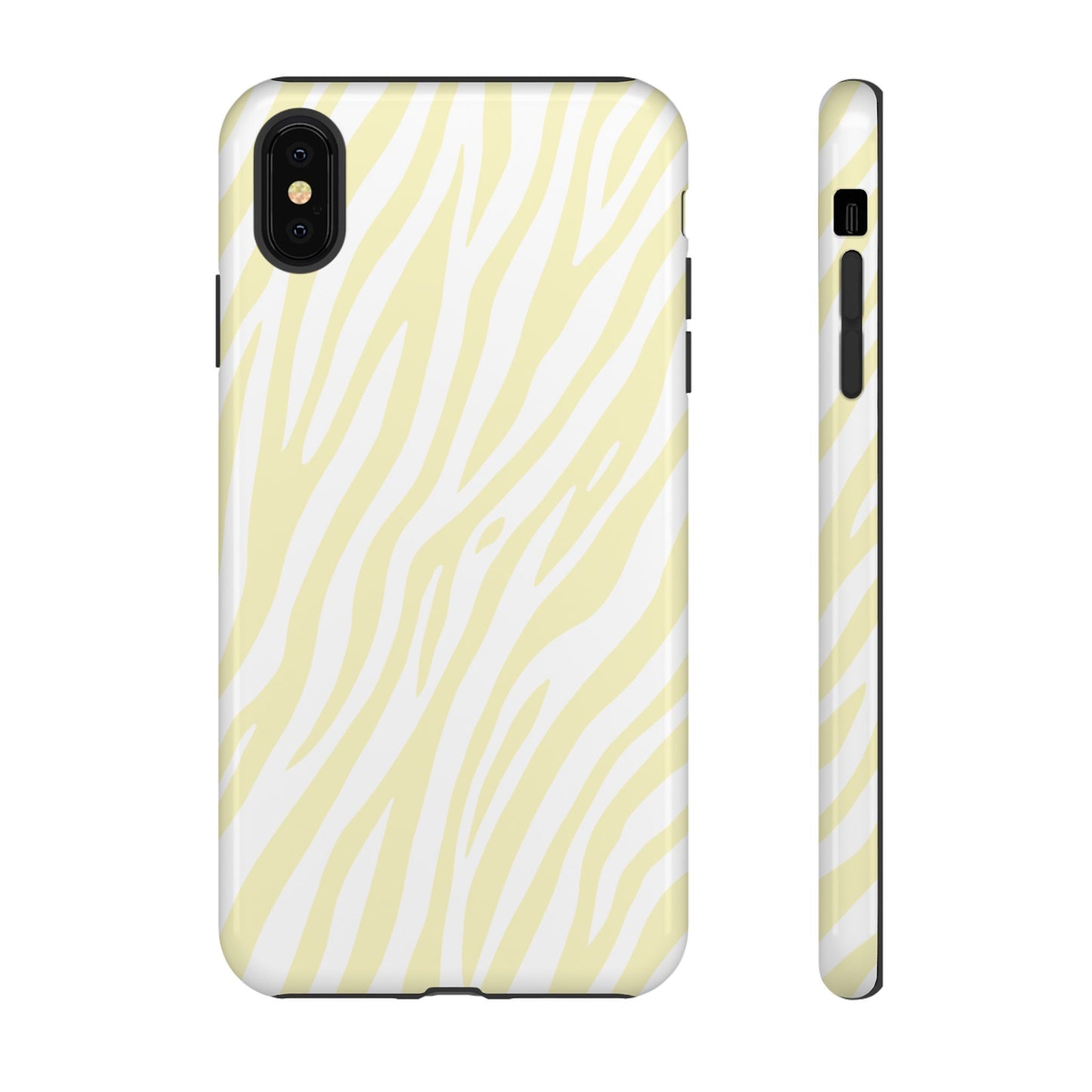 Buttercream Tiger Print Phone Case