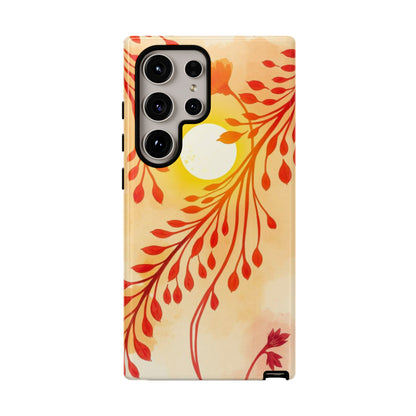 Boho Chic Watercolour Sunset Design Phone Case - Multicolor Phone Case - Samsung Galaxy S24 Ultra / Glossy