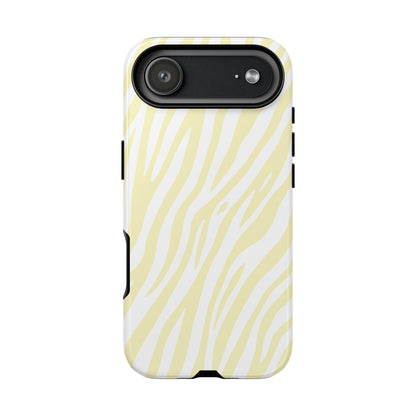 Buttercream Tiger Print Phone Case
