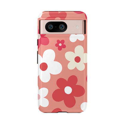 Cute Pink Daisy Pattern #1 Phone Case - Pink Phone Case - Google Pixel 8 / Glossy