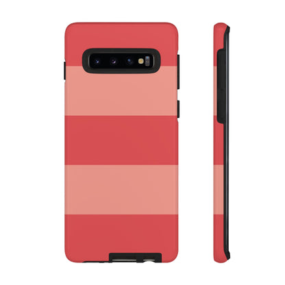 Phone Case - Pink Horizontal Stripe Pattern Phone Case