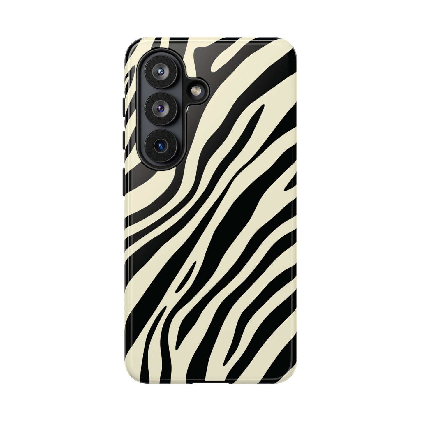 Modern Neutral Zebra Print Phone Case