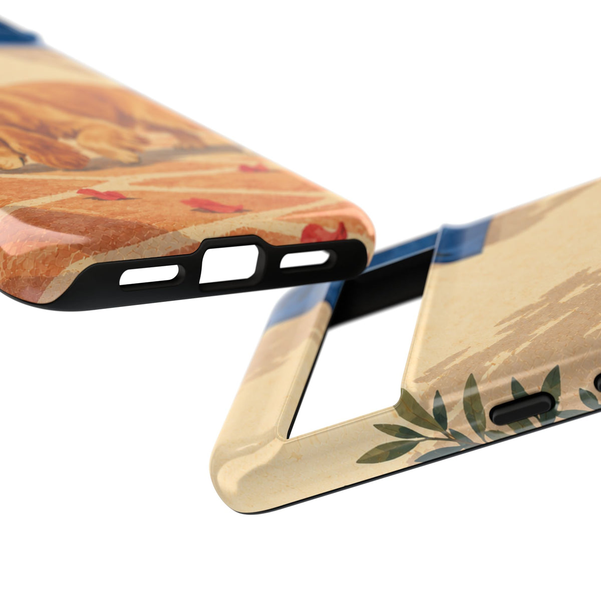 Cocker Spaniel Scent Trail Phone Case - Multicolor Phone Case