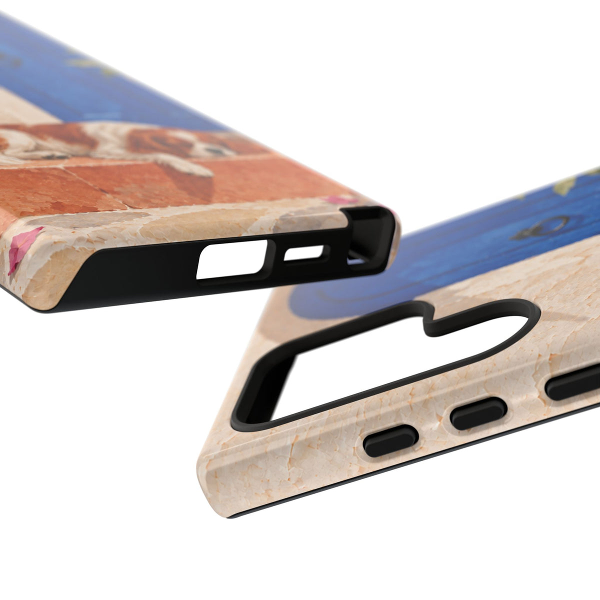 Cavalier King Charles Spaniel Blue Door Siesta Phone Case - Multicolor Phone Case