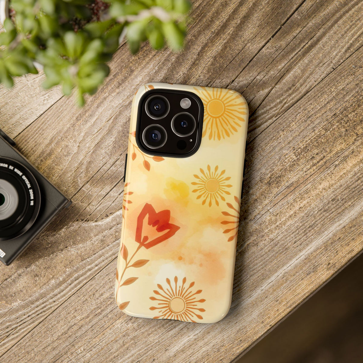 Boho Chic Watercolour Pattern Phone Case - Multicolor Phone Case
