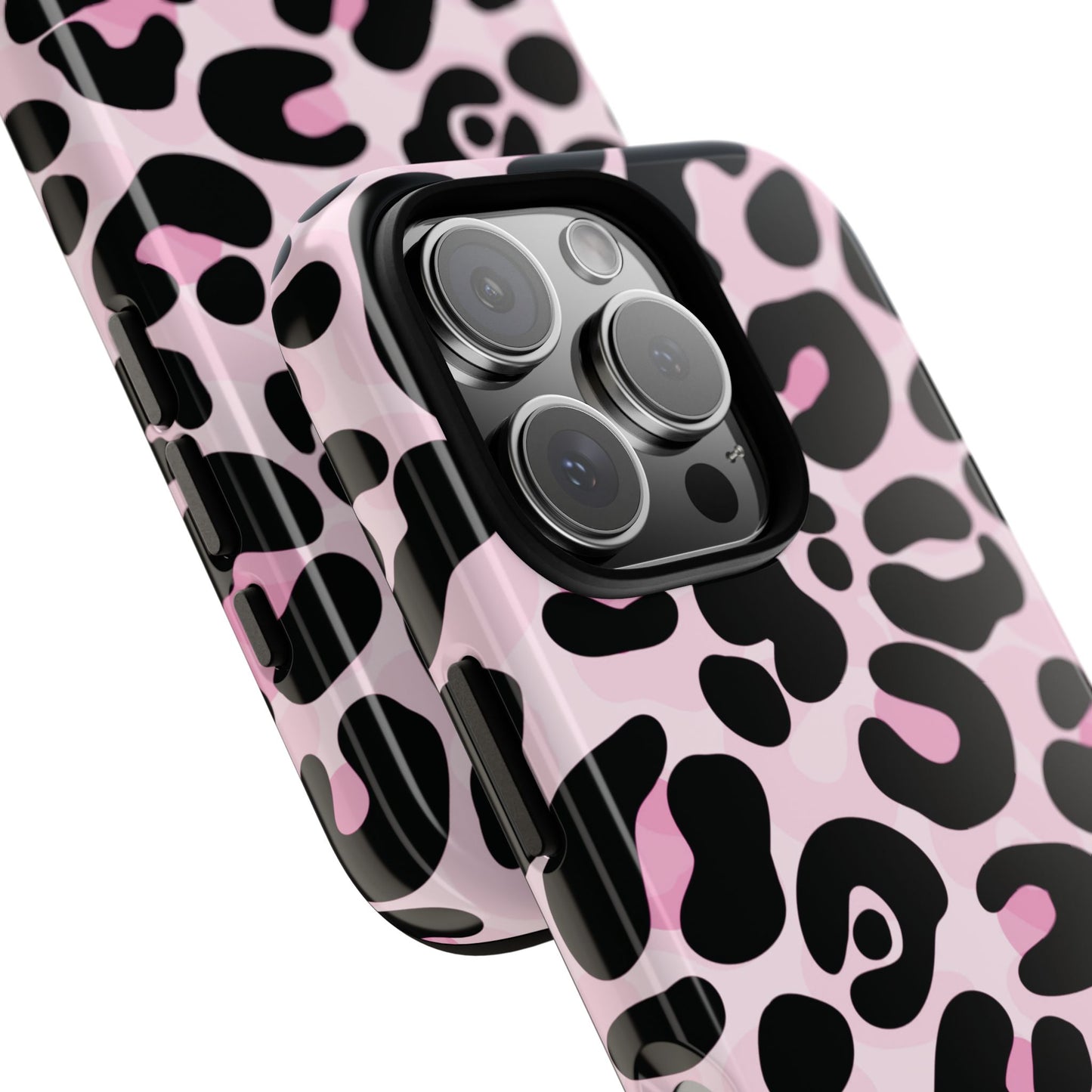 Sassy Pink Leopard Print Phone Case