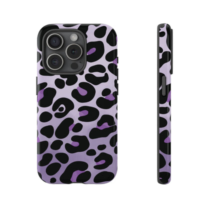 Pretty Lavender Leopard Print Phone Case