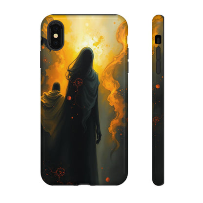 iPhone XS MAX / Glossy Phone Case - Acrylic Gothic Myterious Figures Phone Case