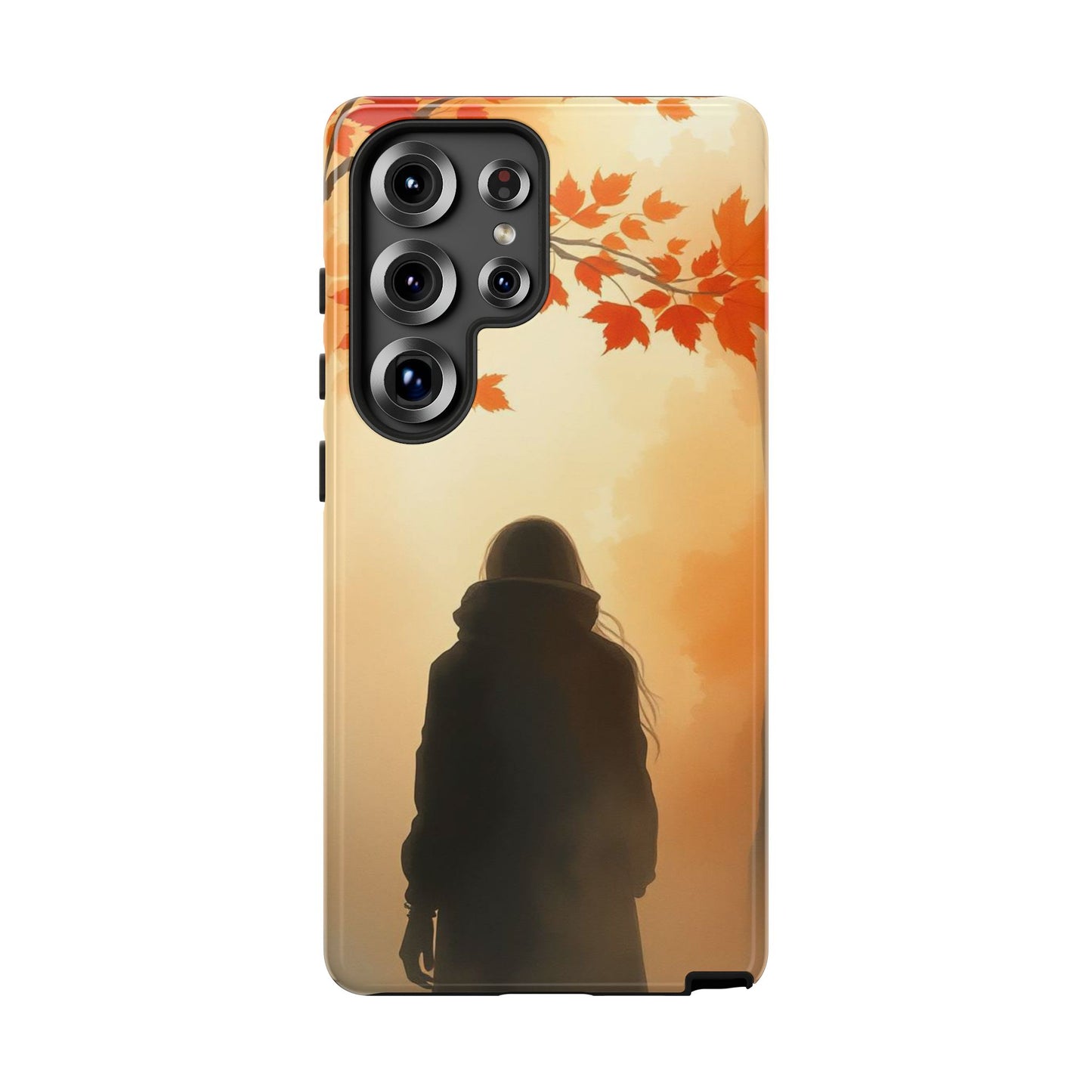 Samsung Galaxy S25 Ultra / Glossy Phone Case - Watercolour Mysterious Woman Phone Case