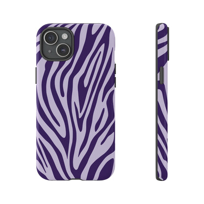 Boutique Lavender Tiger Print Phone Case