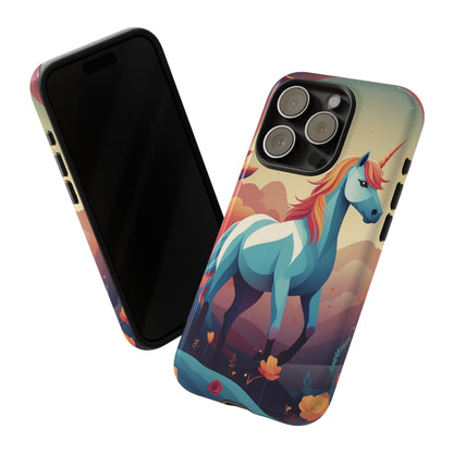 Stylised Unicorn Design Phone Case - Multicolor Phone Case