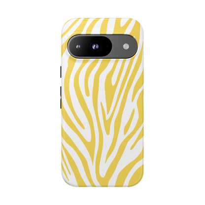 Graphic Yellow Tiger Print Phone Case