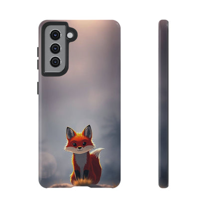 Cute Gothic Fox Design Phone Case - Multicolor Phone Case - Samsung Galaxy S21 / Glossy