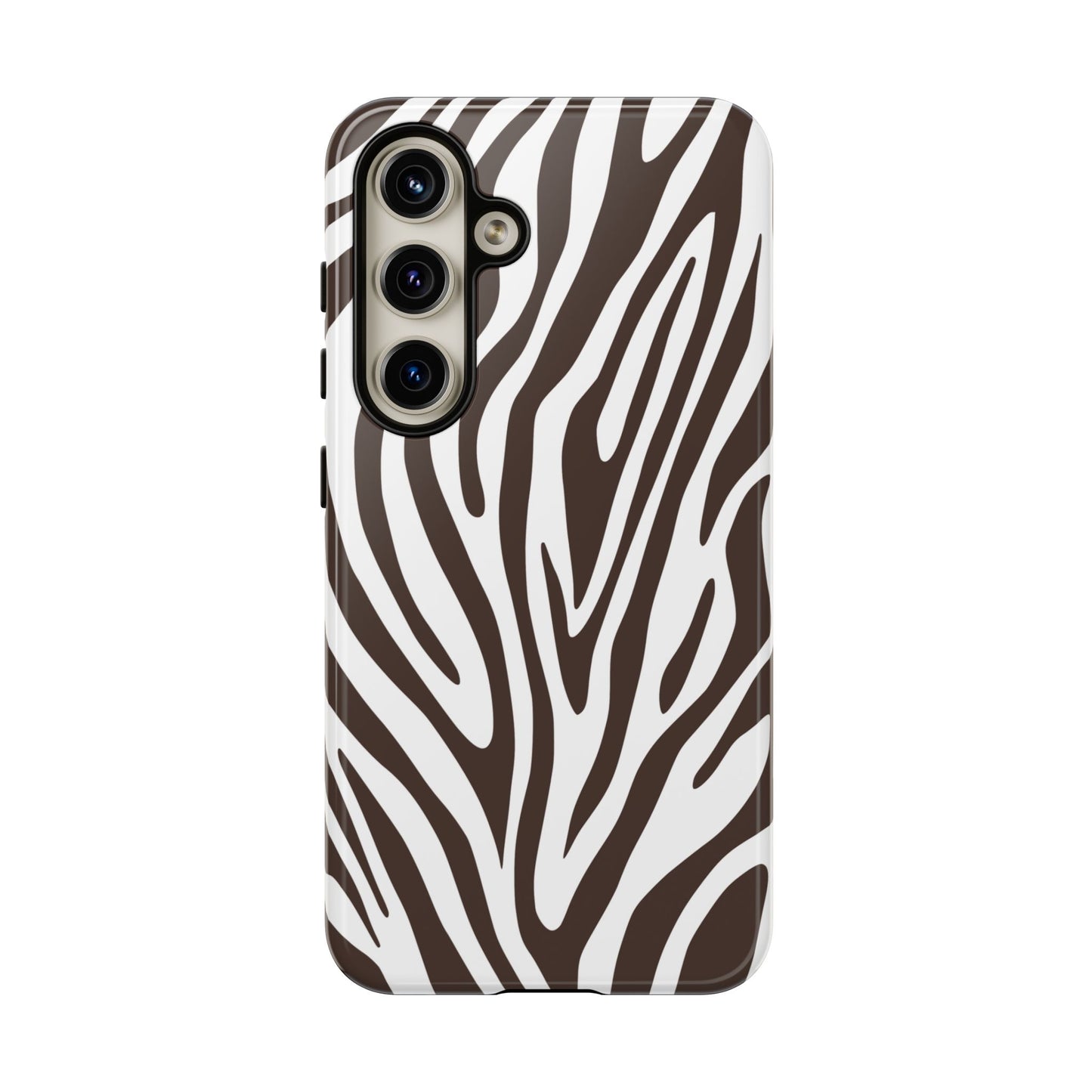 Graphic Brown Tiger Print Phone Case